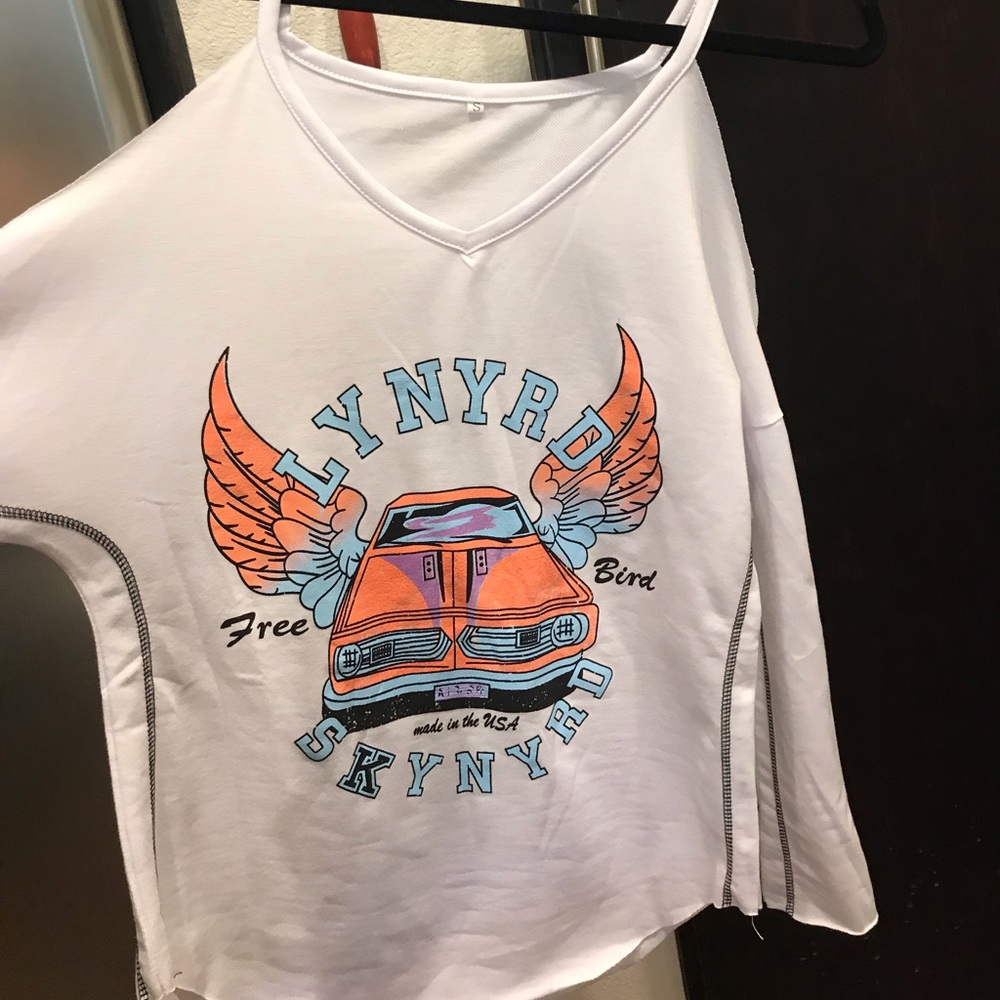 Cold shoulder top